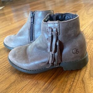 Old Soles Kids Genuine Leather Boots Toddler Size 8 with Tassels
